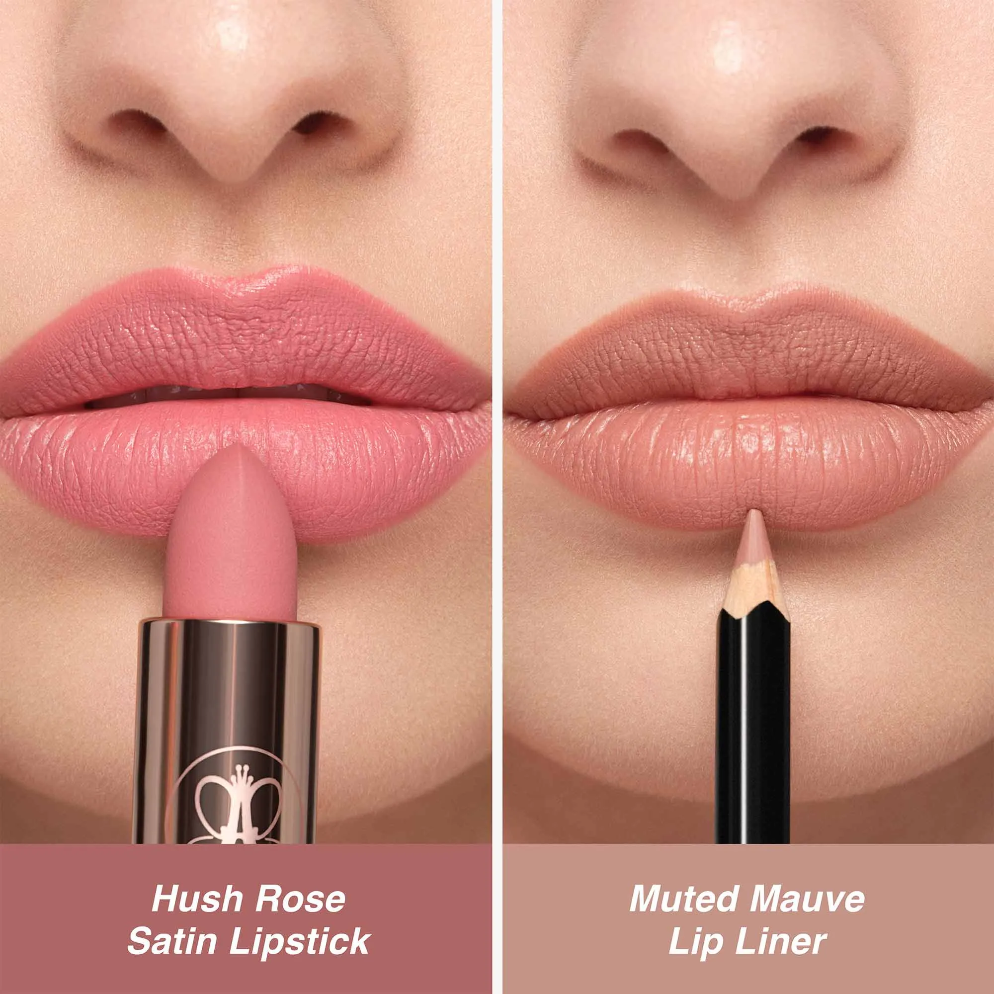Velvet-Matte Lip Duo Warm Taupe & Warm Taupe - Image 14